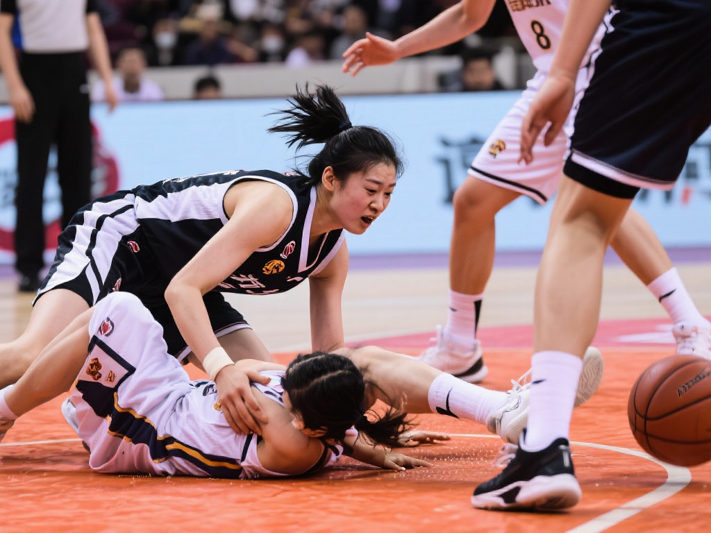 余嘉豪下顺接球遭撞腿痛苦倒地后坚持比赛