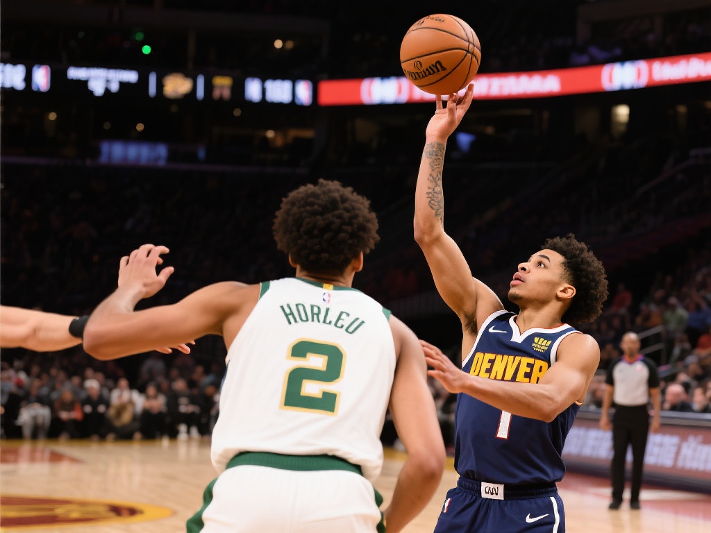 哈利伯顿高难抛投制霸，无惧霍姆格伦防守