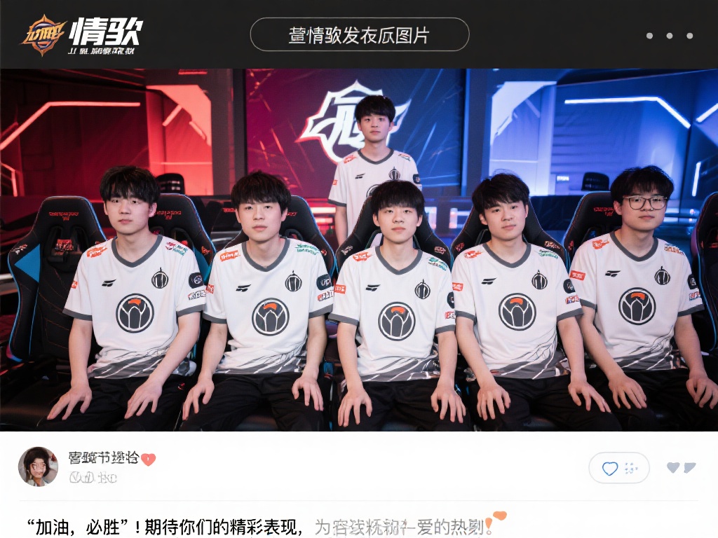 情久赛前激情应援发布对阵DYG返图为兄弟加油！