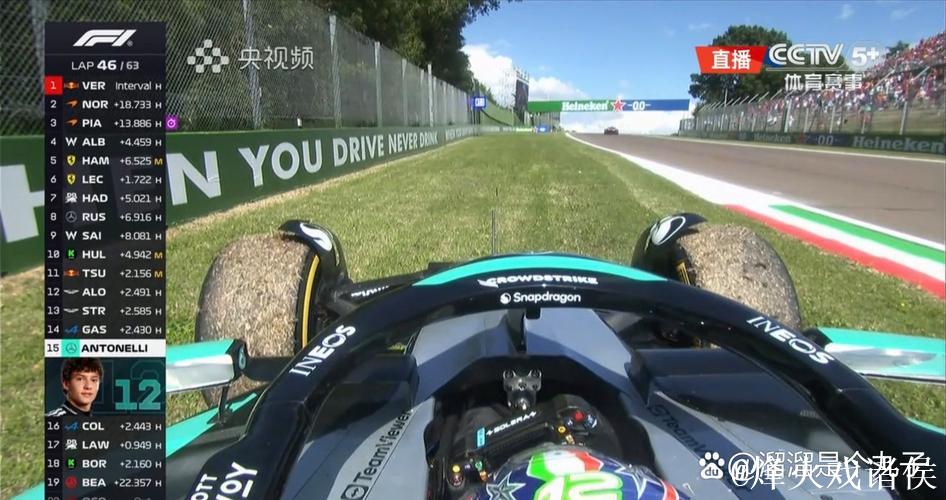 央视网视频直播2025赛季F1意大利大奖赛